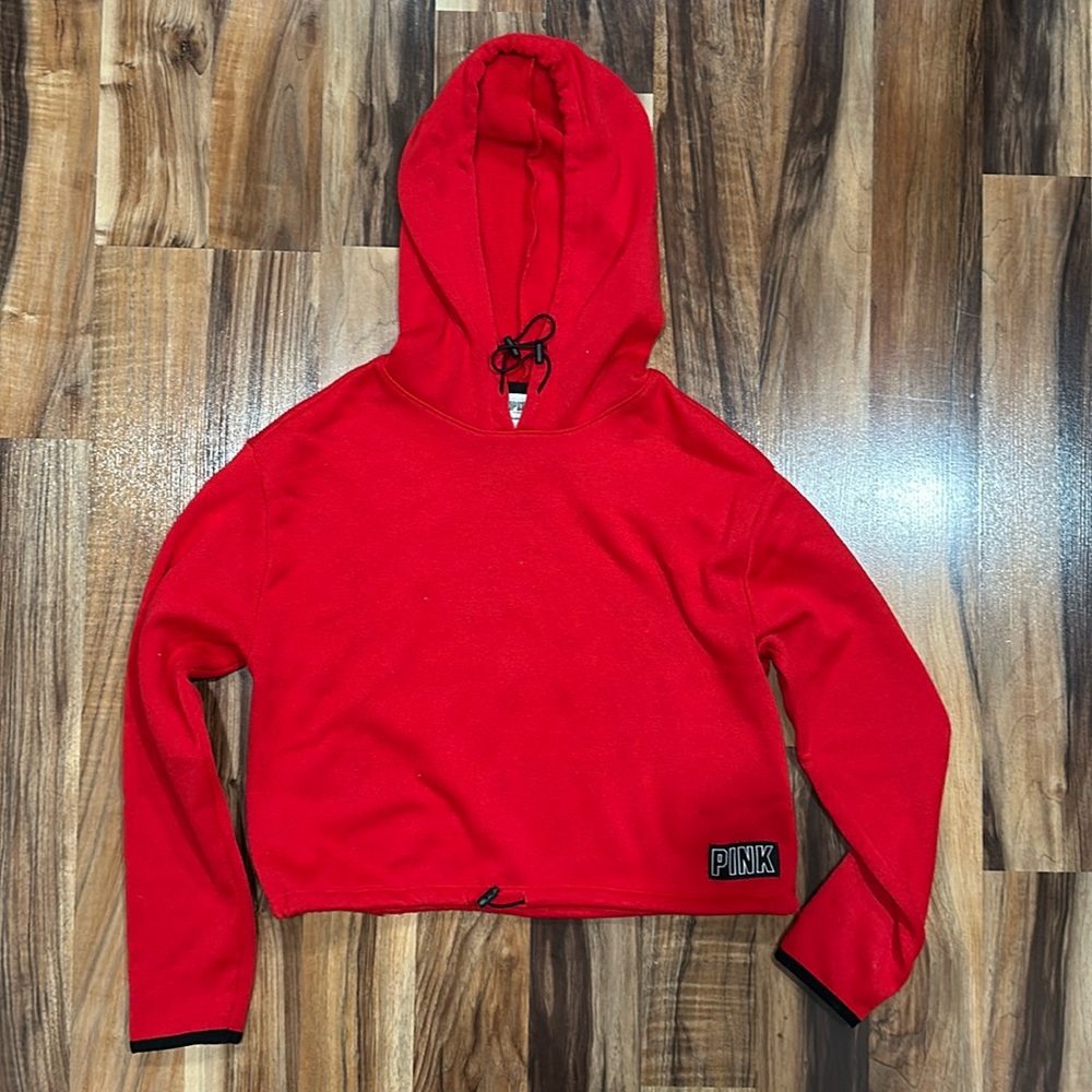 PINK Cropped Pullover Size XS